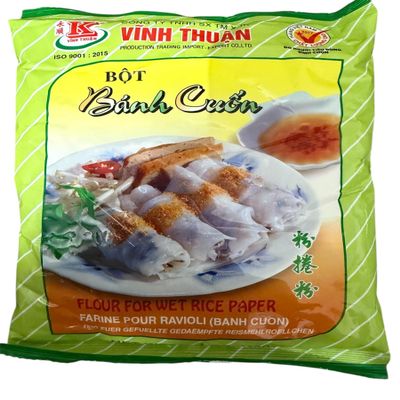 Vinh Thuan Vietnamese Ready Mix Flour For Wet Rice Paper - Bot Banh Cuon 14.1 oz (400g)