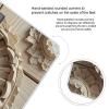 Wood Carving Texture Scale for Body Weight Digital Bathroom Scale Toughened Glass High Precision Scales for Body Weight with Large LCD Backlight Display Weight Scales view 4