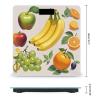 Pictures Fruit Scale for Body Weight Digital Bathroom Scale Toughened Glass High Precision Scales for Body Weight with Large LCD Backlight Display Weight Scales view 2