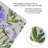 Purple Flower Style Scale for Body Weight Digital Bathroom Scale Toughened Glass High Precision Scales for Body Weight with Large LCD Backlight Display Weight Scales view 4