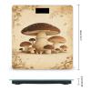 Vintage Mushroom Weight Scale Large Bathroom Scales Digital Weight with Bright LED Display Non Slip Automatic Weighing Scale Fashion Weighing Machine for Body view 2