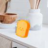 TOPPERFUN Thick Toast-Shaped Kitchen Sponge Pad, Dual-Sided Reusable Scrubber for Dish and Pan Cleaning, Cartoon Wood Pulp Material for Household Kitchen Use view 4