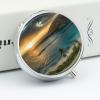 Sunrise Over Hanauma Bay Oahu Hawaii Pill Box 3 Compartments Portable Pill Box for Purse Pocket Compact Mini Travel Pill Case Vitamin Organizer Pocket Pill Case Medicine Organizer view 4