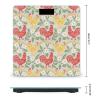 Chicken and Rooster Weight Scale Large Bathroom Scales Digital Weight with Bright LED Display Non Slip Automatic Weighing Scale Fashion Weighing Machine for Body view 2