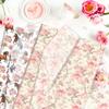 100sheets Pink Rose and Horse Tissue Paper Floral and Horse Pattern Gift Wrapping Tissue DIY Art Craft Wrap Paper for Birthday Wedding Baby Shower Party Decorations (2 Designs) view 2