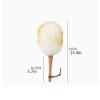 13.4-Inch Lambswool Duster, Pure Lambs Wool Duster with Wood Handle, Multifunction Home Office Furniture Car Cleaning Tool, 2 Pack view 2