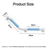 135 Shower Grab Bar Bathroom Handrail Support Assist Balance Suitable for Kitchen Bedroom Bathtub, and Steps(Color-1) view 2