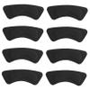SMASOLO 8 Pairs Adhesive Heelpiece Stickers Thickened Breathable Heel Pads Sweat-Absorbing Back Heel Cushions Foot Protection view 1
