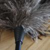 2 Pcs Premium Quality Genuine Ostrich Feather Duster - Thick Soft Feathers - Attracts Dust Particles - Easy Efficient Dusting - Duster for Home, Office and Car view 3