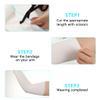 HVRQYY Wet Wrap Bandage 3.54" X 70.87" Wet Wraps for Eczema Elastic Arm Leg Sleeves Therapy Bandages for Adults and Kids Blue view 3