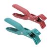 Dioche Anti Scald2PCS Anti Scalding Dish Plate Gripper Clips - Safe Heat Bowl Holders, Ergonomic Hot Plate Clamp for Easy Lifting, Red & Green Grippers for Kitchen Use view 3