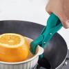 Dioche Anti Scald2PCS Anti Scalding Dish Plate Gripper Clips - Safe Heat Bowl Holders, Ergonomic Hot Plate Clamp for Easy Lifting, Red & Green Grippers for Kitchen Use view 4