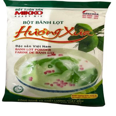 Mikko Ready Mix Flour Powder - Bot Banh Lot Huong Xua 7.76 oz (220g)