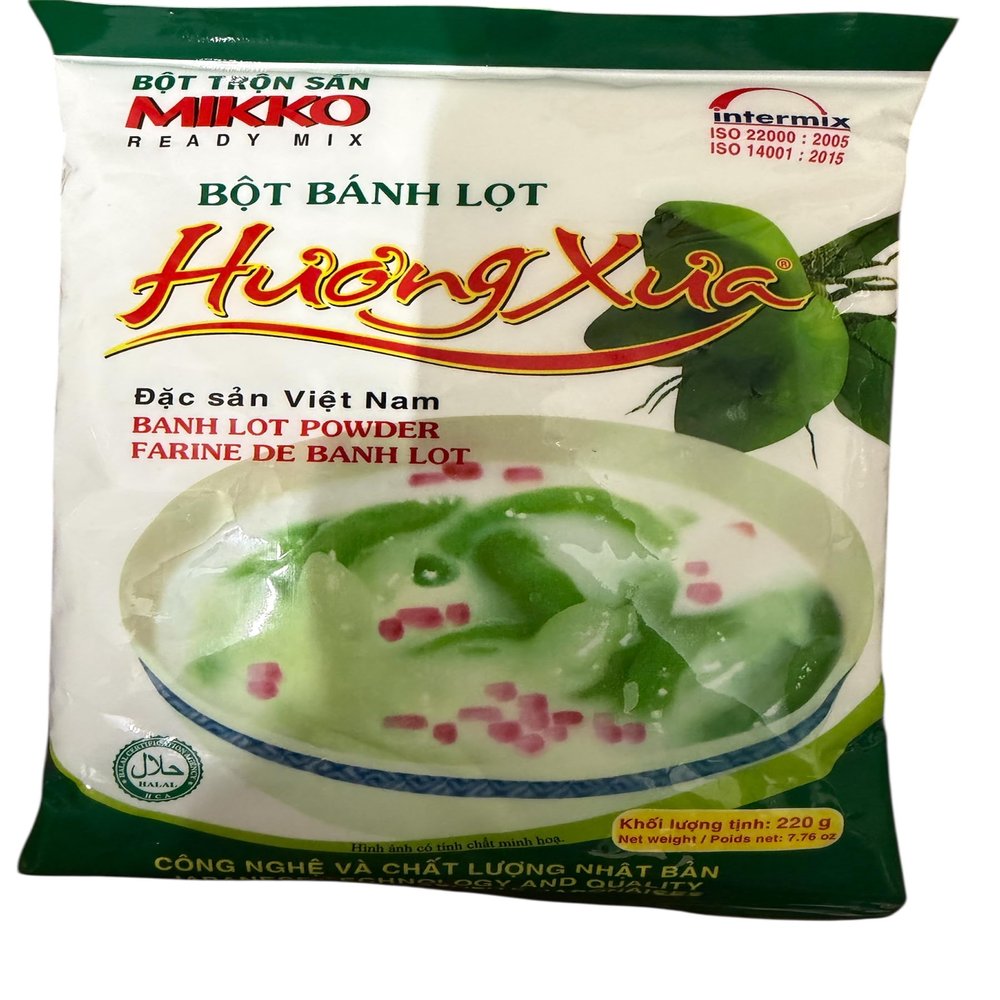 Mikko Ready Mix Flour Powder - Bot Banh Lot Huong Xua 7.76 oz (220g)