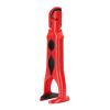 Saluaqui Hot Plate Gripper, 3 in 1 Anti Scald Bowl Holder with Built Jar Opener, Ergonomic Handle for Kitchenware, Red ABS view 1
