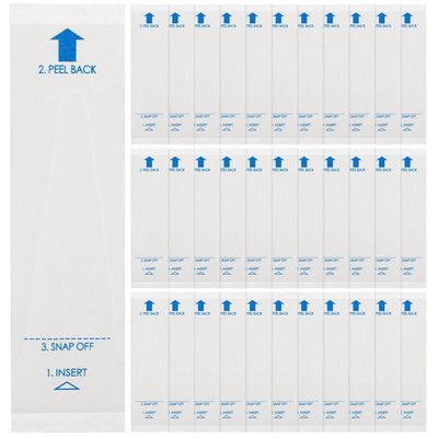 SOESFOUFU Disposable Sterile Sleeve Covers for Digital Thermometers 50pcs Thin Protective Film Thermometer Accessories