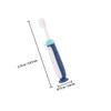 NUSITOU 3pcs Manual Toothbrush Set with Soft Bristles for Oral Care, Cartoon Design in Blue, Yellow, and Red, Suitable for Ages 3-12, Teeth Cleaning and Training Random Color view 2