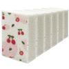 Scratch Scrub Sponge, 6 - Pack Kitchen Sponges for Cleaning Around the Home, Bathroom & More, Large Size Scratch-Free Dish Scrubber, Best for Nonstick Pots and Pans (4" x 6" x 1",Cherry view 1