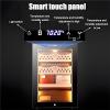 50L Electric Cigar Humidor Cigar Refrigerator with Temperature Control Spanish Cedar Shelves Drawer Capacity 300 Cigars(Winecabinet) view 4