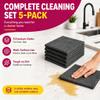 JLKVB Magic Microfiber Cleaning Cloths (15-Pack, 11.8" x 15.7") Thick Streak-Free Reusable Glass Cleaning Rags, Lint-Free Cleaning Towels for Windows, Kitchen, Stainless Steel and Car (15pcs) view 3