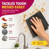 JLKVB Magic Microfiber Cleaning Cloths (15-Pack, 11.8" x 15.7") Thick Streak-Free Reusable Glass Cleaning Rags, Lint-Free Cleaning Towels for Windows, Kitchen, Stainless Steel and Car (15pcs) view 4