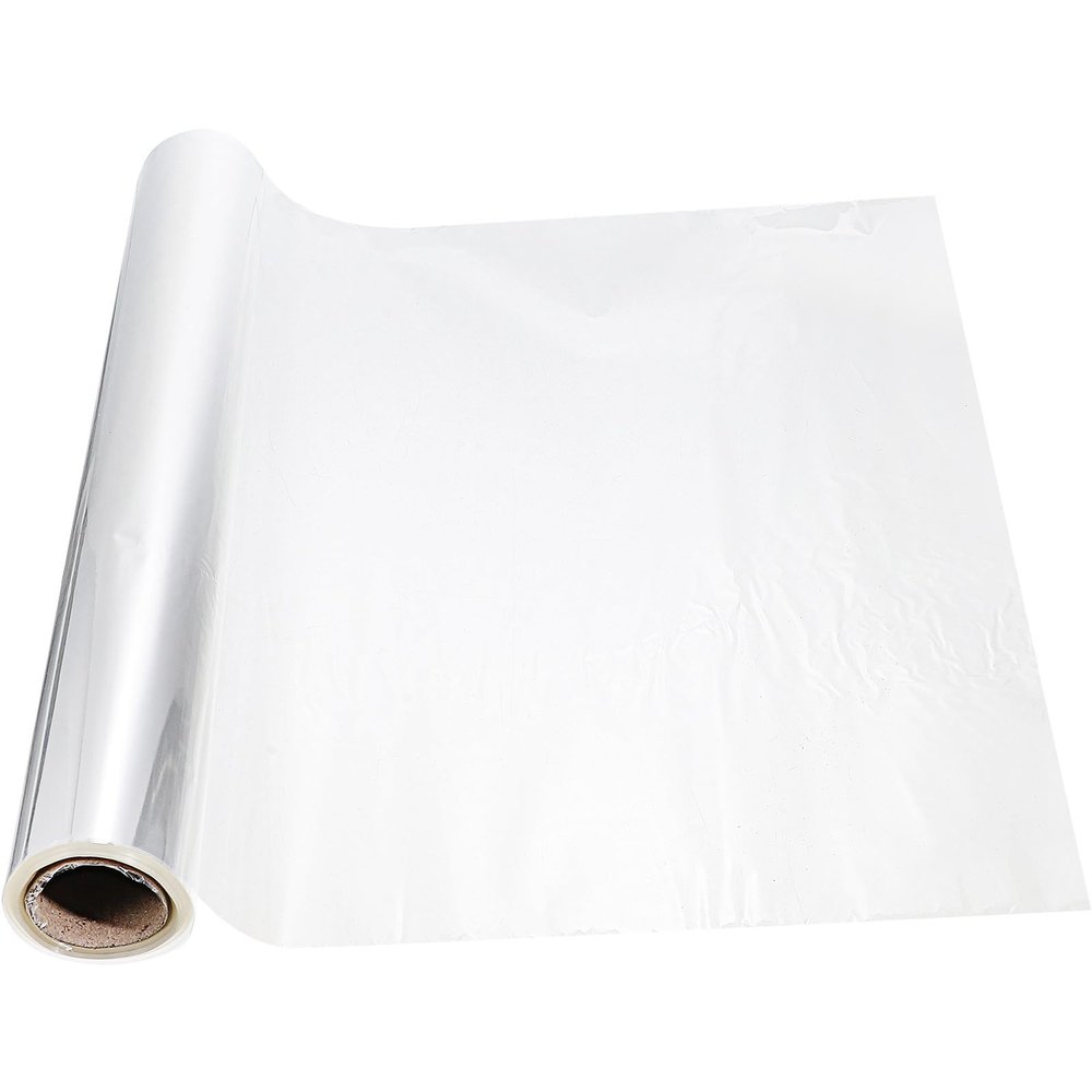 SWETRACE Opp Floral Wrap Film Roll 44cm X 50m, 2.3 Mil Thickness Flower Wrapping Material for DIY Bouquet, Wrapping Paper for Floral Arrangement