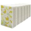 Scratch Scrub Sponge, 6 Kitchen Sponges for Cleaning Around the Home, Bathroom & More, Large Size Scratch-Free Dish Scrubber, Best for Nonstick Pots and Pans (4" x 6" x 1",Banana view 1