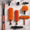 20ft Light Bulb Changer & High Ceiling Duster Kit, 4-12ft Extension Pole view 2