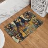 Ancient Egypt Tribe Series Doormat 16 X 24 Inch, Welcome Door Mat Non-Slip Absorbent Floor Mat Soft Washable Bath Rug 16 X 24 Inch Carpet for Stylish Kitchen Bedroom Bathroom Decor view 1