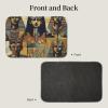 Ancient Egypt Tribe Series Doormat 16 X 24 Inch, Welcome Door Mat Non-Slip Absorbent Floor Mat Soft Washable Bath Rug 16 X 24 Inch Carpet for Stylish Kitchen Bedroom Bathroom Decor view 3