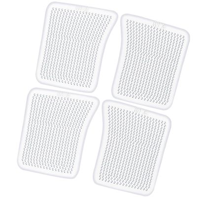 HOODANCOS Womens Forefoot Gel Pads 4pcs Non-Slip Metatarsal Cushions for High Heels, Comfortable Soft Ball-of-Foot Insoles for Foot Care and Relief