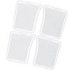 HOODANCOS Womens Forefoot Gel Pads 4pcs Non-Slip Metatarsal Cushions for High Heels, Comfortable Soft Ball-of-Foot Insoles for Foot Care and Relief view 1