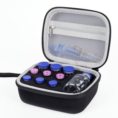 10 Slots Insulin Vial Protector Case, Insulin Vial Organizer Bag for Diabetics Standard 1ml 3ml 5ml 10ml and 30ml Vials