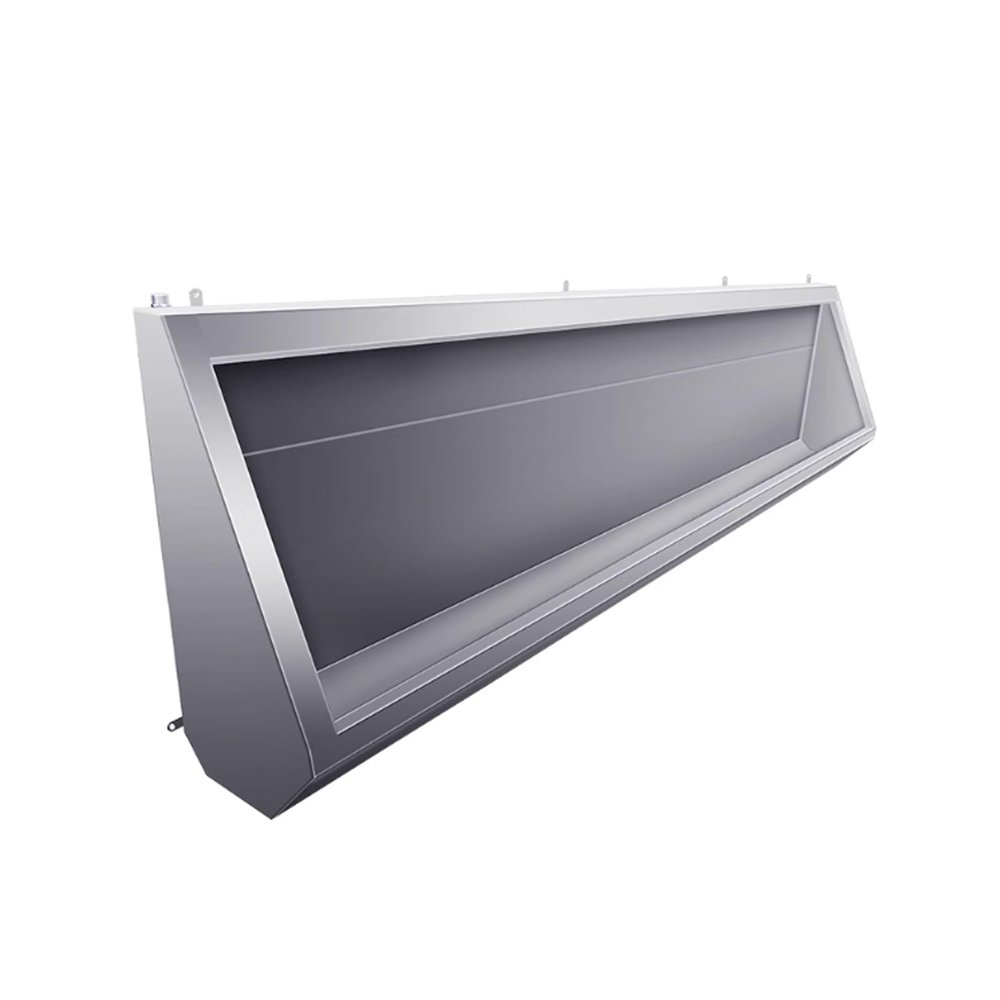Wall Mounted Urinal for Commercial and Residential Bathrooms, Space-Saving Manual Flush Toilet for Schools, Hospitals, and Public Places