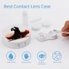 FekiLoot Ballroom Dance Contact Lens Cases, Cute Contact Lenses Lens Box Set Outdoor Mini Contact Lens Soak Storage Kit with Mirror Daily Vision Care And Outdoor Use view 3