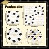 100PCS Graduation Plates and Napkins Set, Black and White Graduation Decorations includes Congrats Grad Plates Class Of 2026 Plates and Napkins, for College High School Graduation Party, Serve 25 view 3