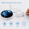 FekiLoot Wolfs Contact Lens Cases, Cute Contact Lenses Lens Box Set Outdoor Mini Contact Lens Soak Storage Kit with Mirror Daily Vision Care And Outdoor Use view 3