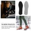 PACKOVE Winter Thermal Insoles 4 Pairs Plush Foot Warm Shoe Inserts Thickened Fluffy Sole Pads for Women Size 37 Winter Boot Liners view 3