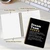 CSHVJ Dream Team Definition 160 Blank Pages Hardcover Spiral Notebook view 4