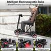 Easwe 39 Lbs Mobility Scooters for Adults & Seniors Foldable - Lightweight Carbon Fiber Folding Electric Scooter, All-Terrain Powered Wheelchair, Convenient for Travel, Shopping, Airline Approved view 2