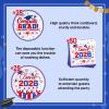 100PCS Graduation Plates and Napkins Set, Blue and Red Graduation Decorations includes Congrats Grad Plates Class Of 2026 Plates and Napkins, for College High School Graduation Party, Serve 25 view 3