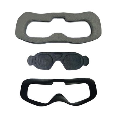 QWinOut Comfortable Foam Pad Eye Mask Compatible for HDO2 HDO+ ATT V6 FPV Glasses Upgrade (Grey Combo)