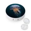 FekiLoot 3D Jellyfish Contact Lens Cases, Cute Contact Lenses Lens Box Set Outdoor Mini Contact Lens Soak Storage Kit with Mirror Daily Vision Care And Outdoor Use view 1