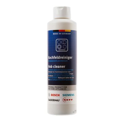 Hob Cleaner for Ceramic Glass Stainless Steel Cooktops 250ml compatible with Bosch Siemens Neff Gaggenau