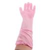 Adorainbow Reusable Long Kitchen Dishwashing Gloves for Washing Dishes and Household Cleaning, Heat-resistant Pink Silicone Gloves for Multi-purpose Use view 4