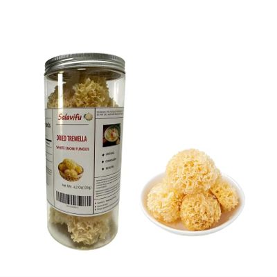 4.2oz(120g) White Snow Fungus Mushroom Tremella Dried Snow Fungus Whole Tremella Mushroom White Woodear Mushroom for Cooking All Natura