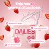 DAILIES Clear Protein Powder, Sugar Free Flavor, 20g Whey Isolate & 100 Calories per Serving, Light & Refreshing Protein Shake Drink Mix for Pre or Post Workout, 15 On the Go Stick Packs (Strawberry) view 2