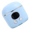 Electric Nail Clipper with LED Light & Magnifier, Rechargeable 3-Speed Trimmer for Seniors, Kids, Adults - Safe Home Nail Care Tool with Dual Blades (Blue) view 1