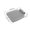 2pcs Replacement Wheelchair Footrest Footplates Universal Sturdy Leg Rest Parts for Elderly Mobility Support in Equipment view 2