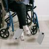2pcs Replacement Wheelchair Footrest Footplates Universal Sturdy Leg Rest Parts for Elderly Mobility Support in Equipment view 4